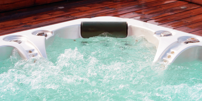 Hot tubs are perfect for relaxing