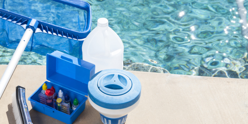 swimming pool equipment to help you keep your pool clean