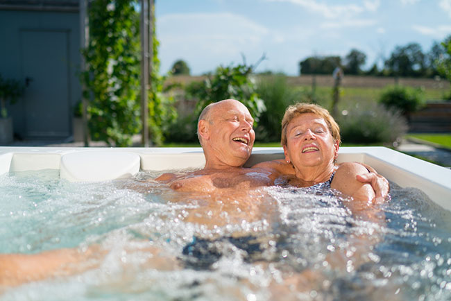 health benefit that hot tubs & spas offer